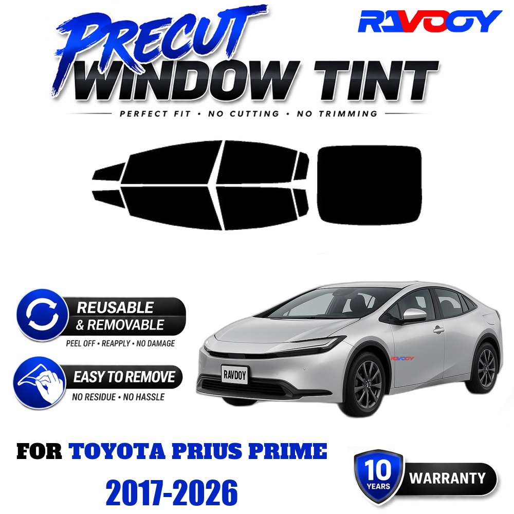 Air Bubble Remover - RAVOOY Precut Window Tint, Reusable Removable