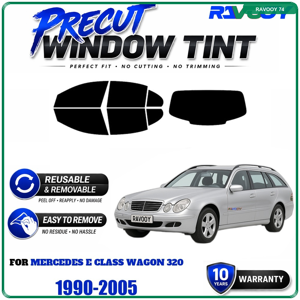 RAVOOY Precut Window Tint, Reu - Air Bubble Remover review and price