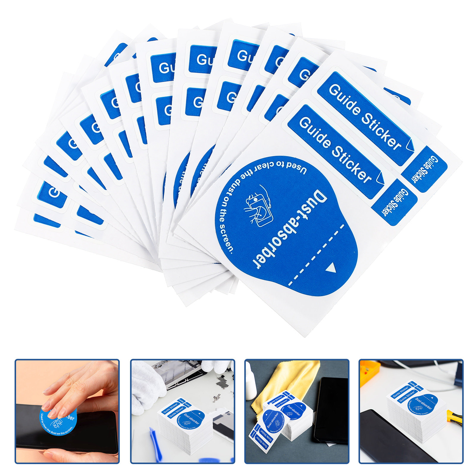 200pcs LCD Screen Dust Removal - Dust Removal Sticker review and price