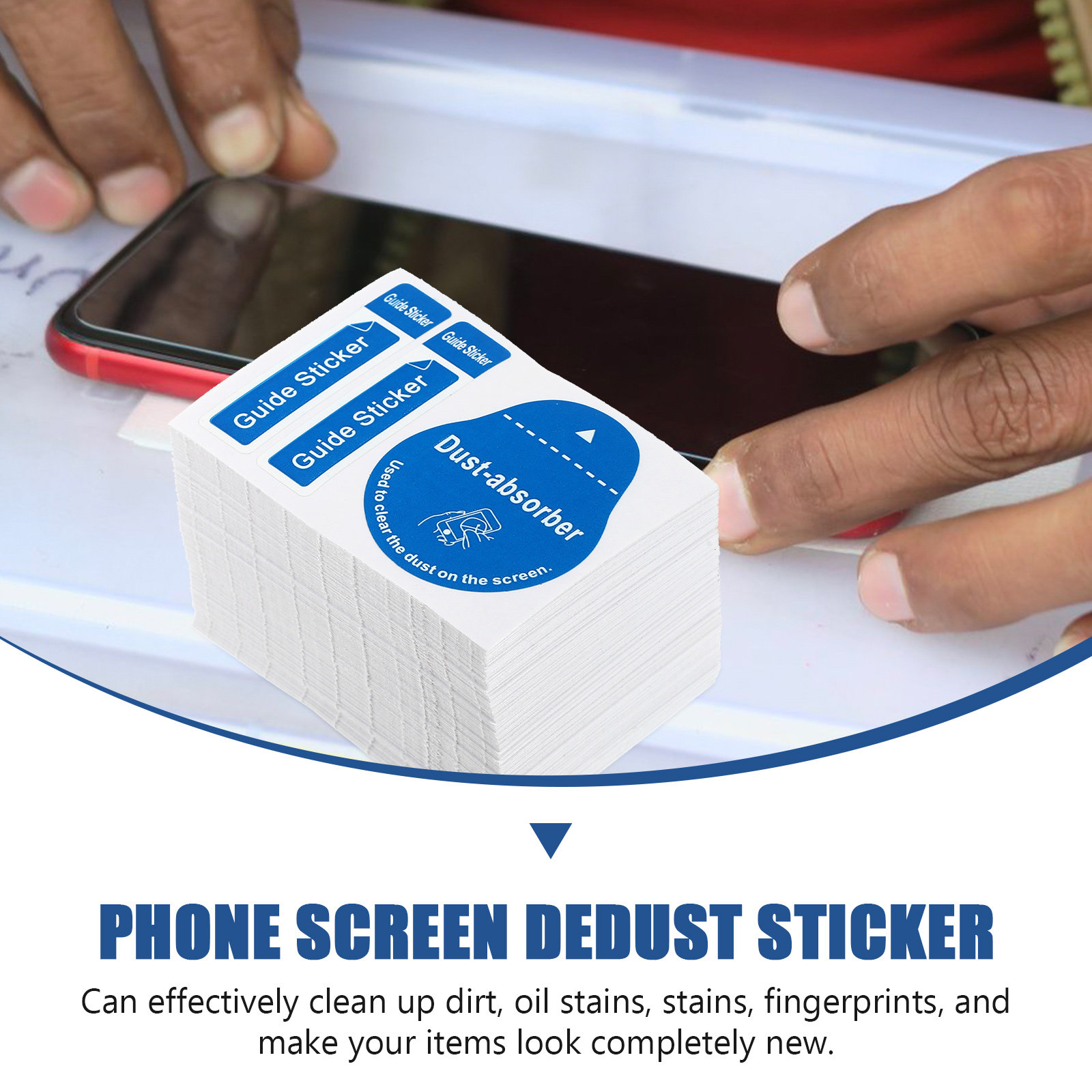 200pcs LCD Screen Dust Removal - Dust Removal Sticker review and price