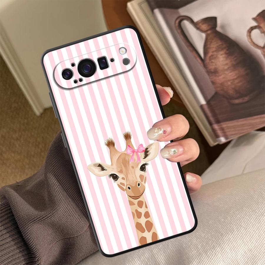 Cartoon Giraffe Funda Phone Co - Google Pixel 9 Pro review and price