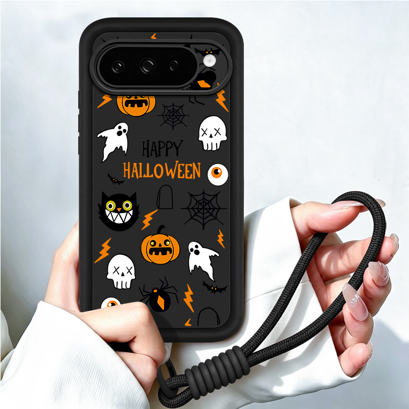 Cartoon Halloween Pattern Lany - Google Pixel 9 Pro review and price