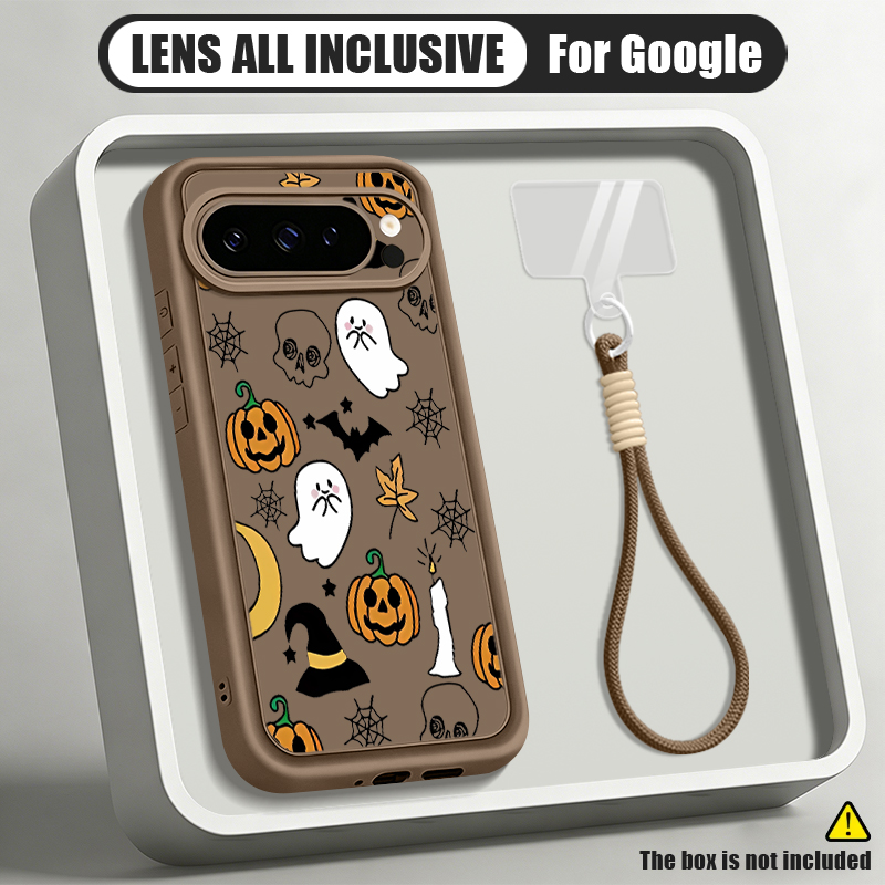 Cartoon Halloween Pattern Lany - Google Pixel 9 Pro review and price