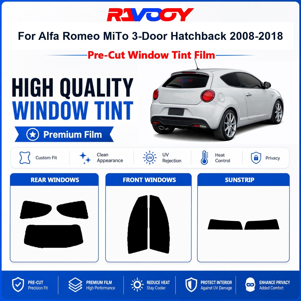 Premium Pre-Cut Window Tint Fo - Privacy Screen Protector review and price
