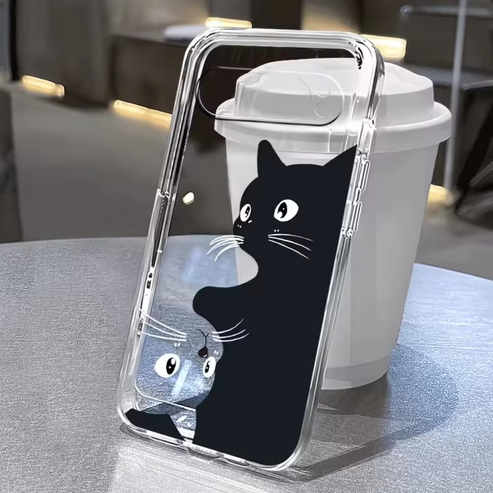 Hot Kawaii Cartoon Black Cat P - Google Pixel 9 Pro review and price