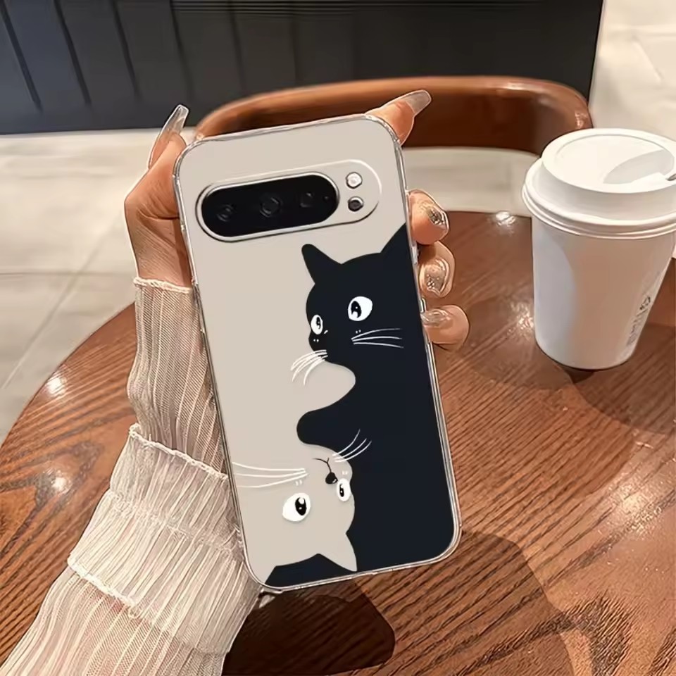 Hot Kawaii Cartoon Black Cat P - Google Pixel 9 Pro review and price