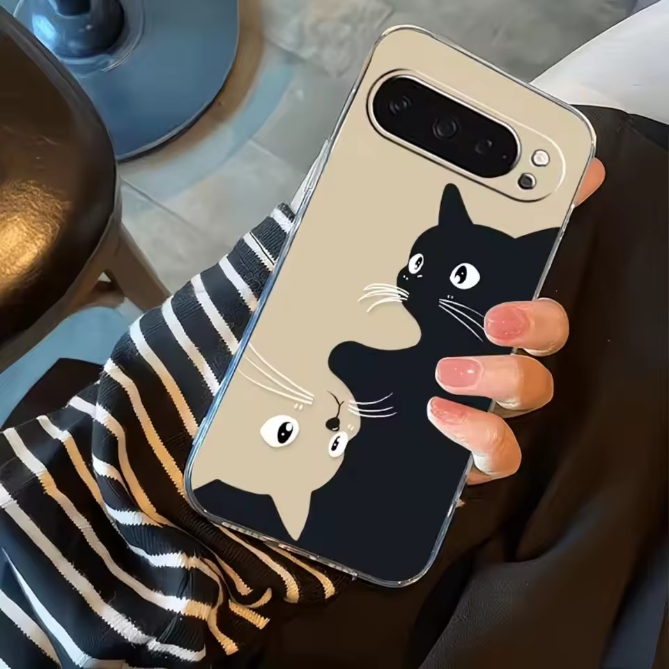 Hot Kawaii Cartoon Black Cat P - Google Pixel 9 Pro review and price