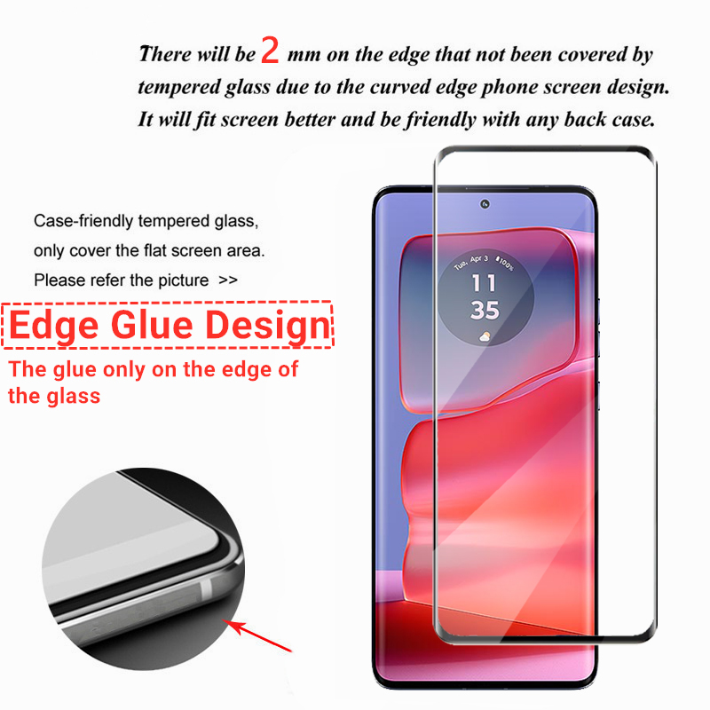 2/4PCS 3D Curved Edge Glass Fo - Curved Edge Screen review and price