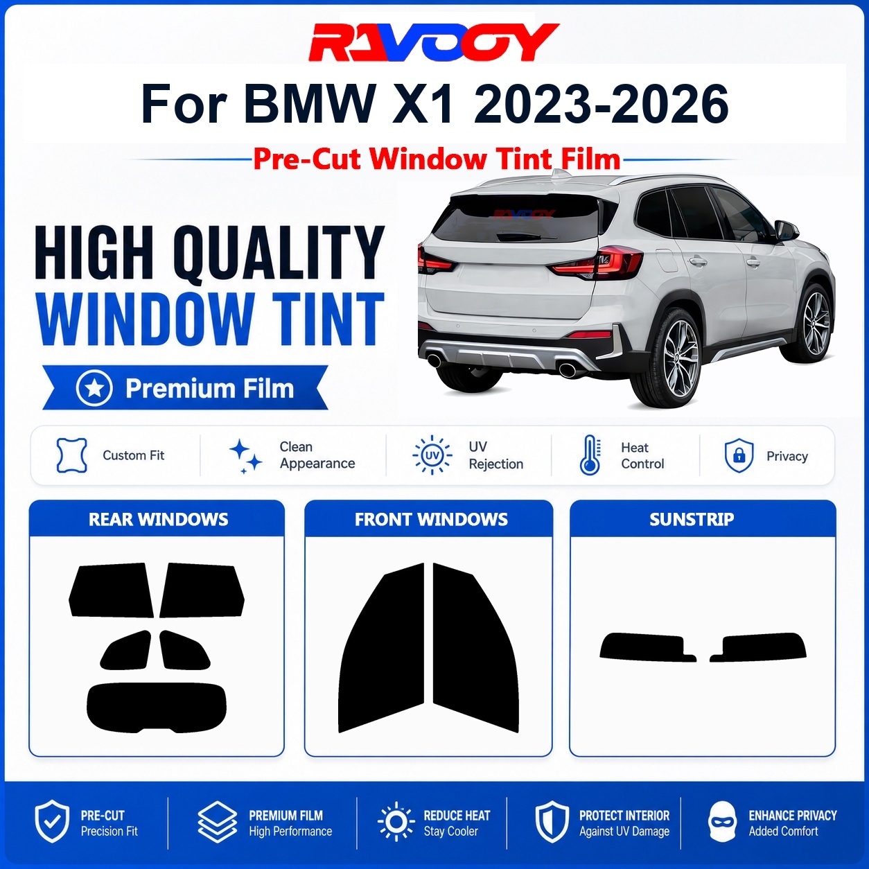 Premium Pre-Cut Window Tint Fo - Privacy Screen Protector review and price