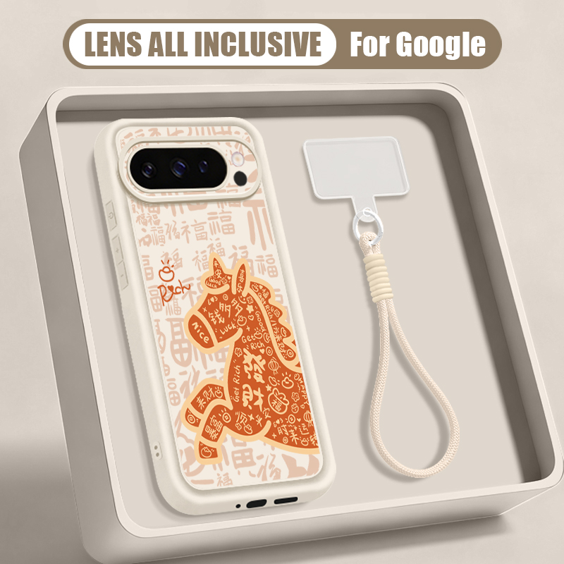 Cute Foal Print Wrist Strap La - Google Pixel 9 Pro review and price