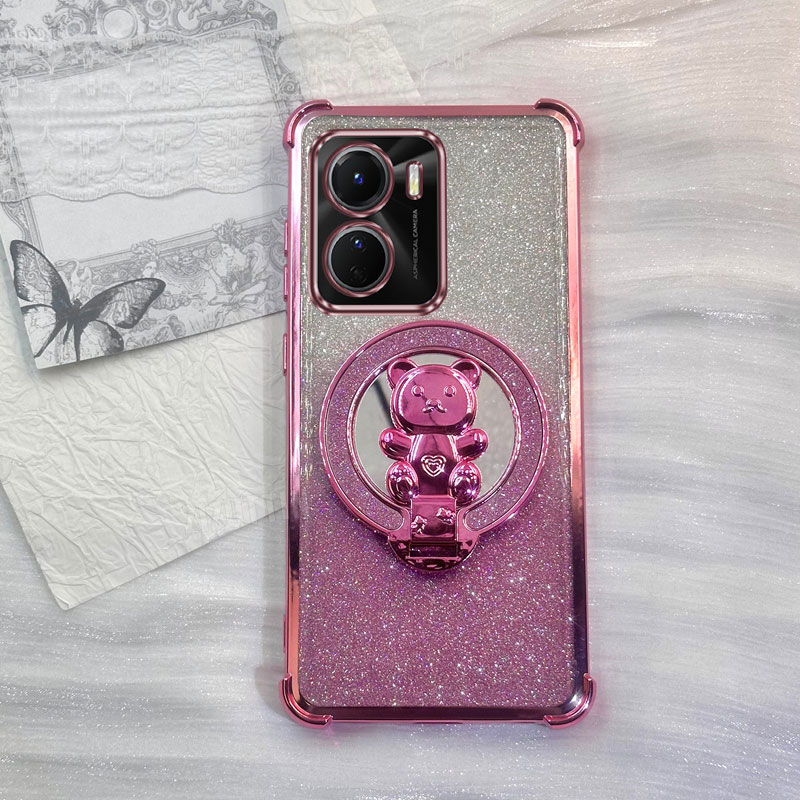 Heart Bear Glitter Phone Holde - Vivo Y28 review and price