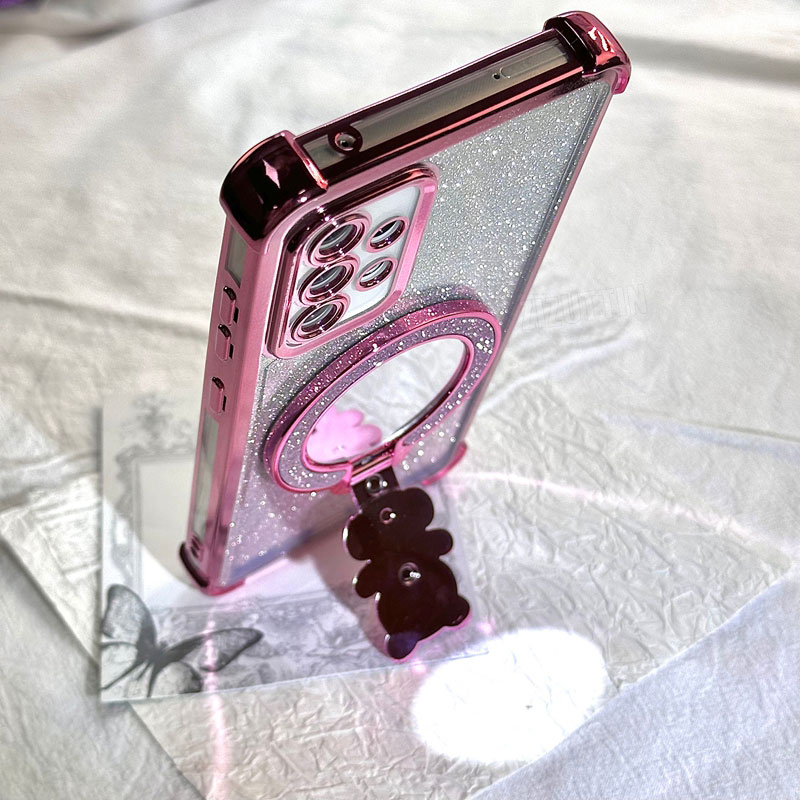 Heart Bear Glitter Phone Holde - Vivo Y28 review and price
