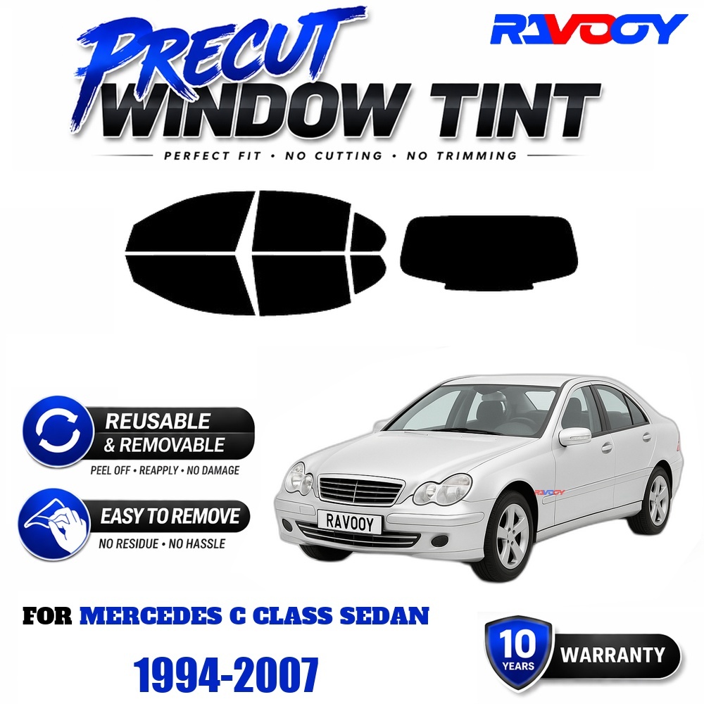 RAVOOY Precut Window Tint, Reu - Air Bubble Remover review and price