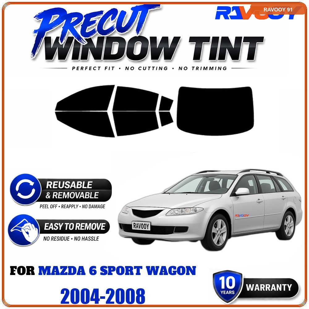 RAVOOY Precut Window Tint, Reu - Air Bubble Remover review and price