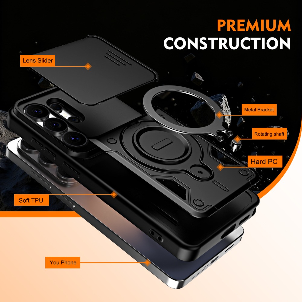360°Rotate Shockproof Magnetic - Camera Lens Protector review and price